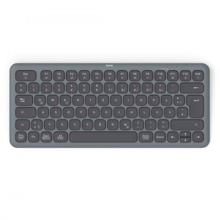 Klawiatura Hama WK-500 bezprzewodowa kompaktowa multi-device czarno-szara