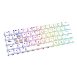 Klawiatura mechaniczna Whiteout X2 OUTEMU Peach Silent Hot Swap 60%