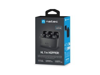 Mikrofon Natec HOPPER bezprzewodowy krawatowy pod Lightning 2 sztuki