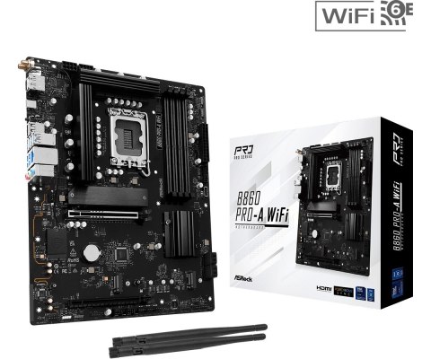 Płyta główna ASRock B860 PRO-A WIFI ATX DDR5 4x sloty WiFi 6E