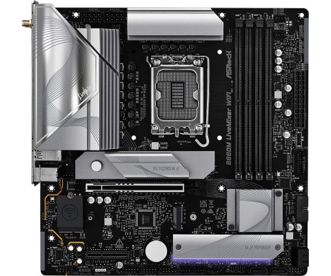 Płyta główna ASRock B860M LIVEMIXER WIFI mATX z DDR5 i Wi-Fi 6E