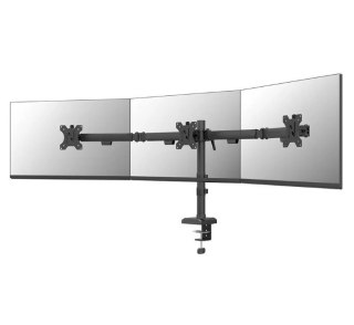 Ramię do monitora Neomounts DS60-600BL3 czarne biurkowe do 3 monitorów