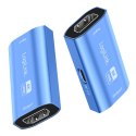Repeater HDMI LogiLink 8K 60Hz HDCP2.3 aluminiowy niebieski