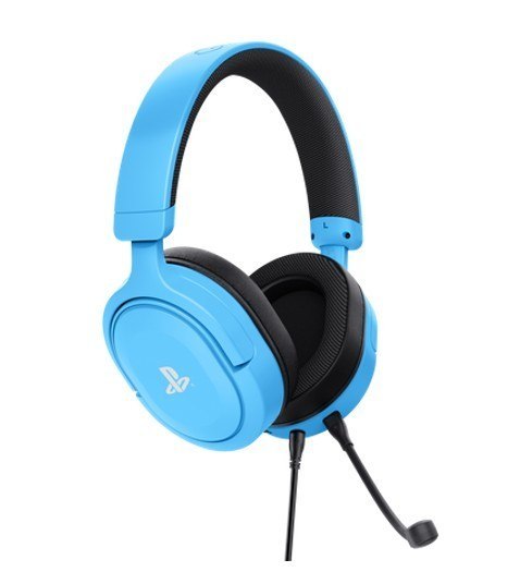 Słuchawki Trust GXT498B Forta Gaming Headset PS5 niebieskie nauszne