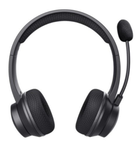 Słuchawki bezprzewodowe Trust Ayda Wireless ENC czarne z redukcją hałasu