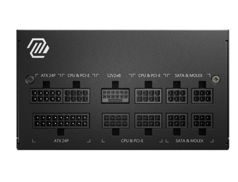Zasilacz MSI MAG A750GL PCIE5 750W 80PLUS GOLD modularny ATX 3.0