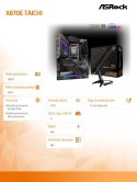 Płyta główna ASRock X870E TAICHI AM5 EATX 4DDR5 z M.2 USB4 wydajna