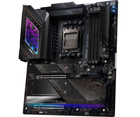 Płyta główna ASRock X870E TAICHI AM5 EATX 4DDR5 z M.2 USB4 wydajna