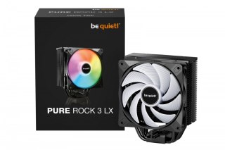Chłodzenie CPU Be quiet! Pure Rock 3 LX wydajne ARGB dla Socket AM4 AM5