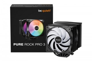 Chłodzenie CPU Be quiet Pure Rock 3 PRO LX ARGB wydajne dwa wentylatory