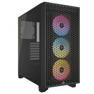 Corsair 3000D Airflow RGB obudowa mid-tower czarna wydajna z panelem szklanym