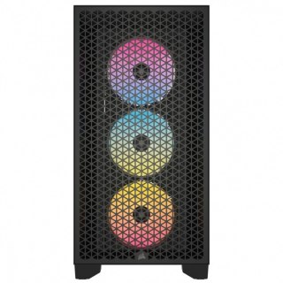 Corsair 3000D Airflow RGB obudowa mid-tower czarna wydajna z panelem szklanym