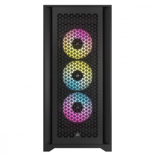 Obudowa Corsair iCUE 5000D RGB Airflow czarna mid tower z chłodzeniem