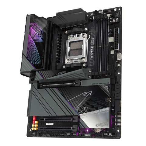 Gigabyte Płyta główna X870E AORUS MASTER AM5 DDR5 z HDMI USB-C ATX