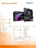 Gigabyte Płyta główna X870E AORUS MASTER AM5 DDR5 z HDMI USB-C ATX