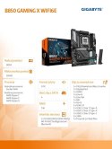 Płyta główna Gigabyte B850 GAMING X WIFI6E DDR5 z szybkim Wi-Fi 6E