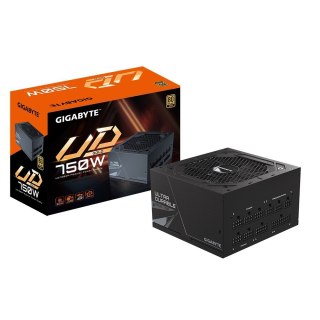 Zasilacz Gigabyte UD750GM 750W 80PLUS GOLD modularny ATX z 12 cm wentylatorem