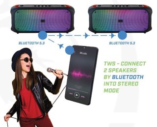 Głośnik Bluetooth Rebeltec SoundVox 650 80W RMS z funkcją karaoke