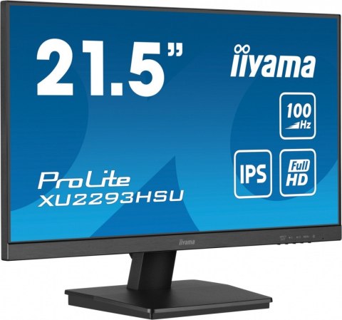 Monitor IIYAMA ProLite XU2293HSU-B7 22 cale IPS 100Hz FHD z hubem USB