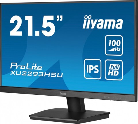 Monitor IIYAMA ProLite XU2293HSU-B7 22 cale IPS 100Hz FHD z hubem USB