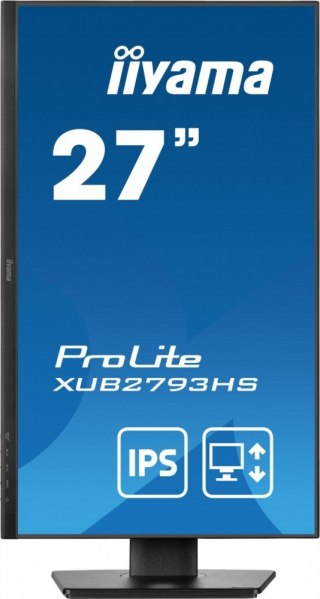 Monitor IIYAMA ProLite XUB2793HS-B7 27 FHD IPS z regulowaną wysokością