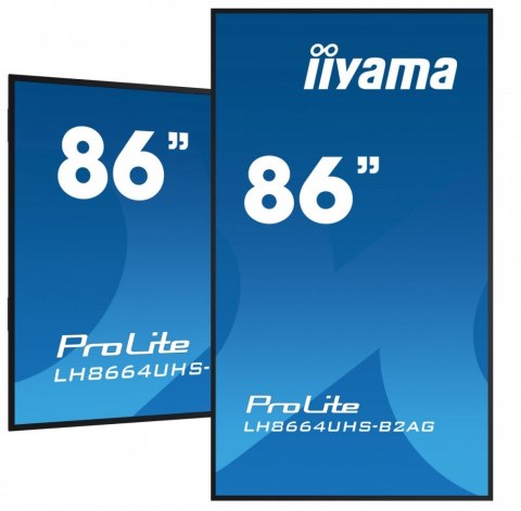 Monitor IIYAMA ProLite LH8664UHS-B2AG 86 4K IPS biznesowy z Android 11