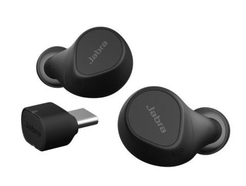 Jabra Evolve2 Buds bezprzewodowe słuchawki z USB-C profesjonalne do pracy