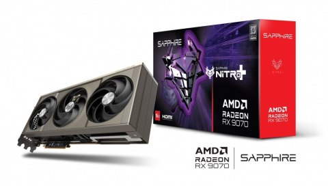 Karta graficzna Radeon RX 9070 NITRO+ 16GB OC GDDR6 256bit wydajna do gier