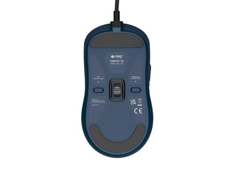 Mysz Fury TANTO T4 RGB 12000DPI niebieska gamingowa ultralekkie cięcie