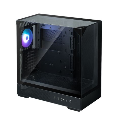 Obudowa Zalman P40 Prism Mid-Tower czarna szkło hartowane ARGB