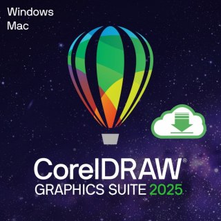 Oprogramowanie CorelDRAW Graphics Suite 2025 BOX dla Windows i Mac