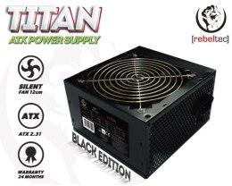 Zasilacz Rebeltec TITAN 500 ATX uniwersalny z wentylatorem ultra silent