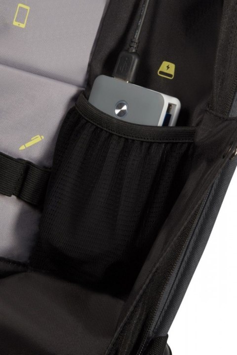 Plecak Samsonite Securipak 15.6 grafitowy antykradzieżowy z USB