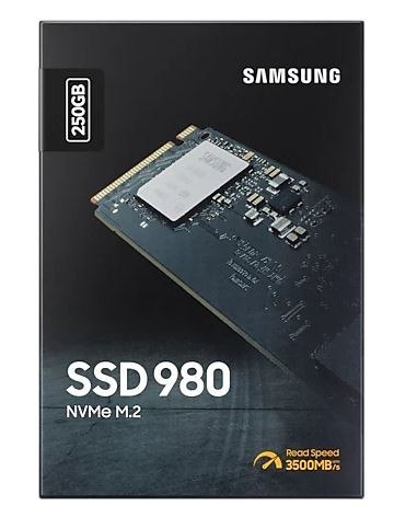 Dysk SSD Samsung 980 250GB NVMe PCIe 3.0 szybki wydajny