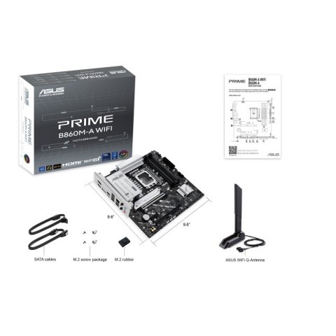 Asus PRIME B860M-A WIFI mATX DDR5 wydajna płyta główna z WiFi