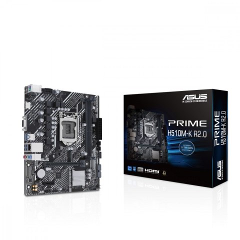 Płyta główna Asus PRIME H510M-K R2.0 DDR4 mATX z HDMI i wydajnym chłodzeniem