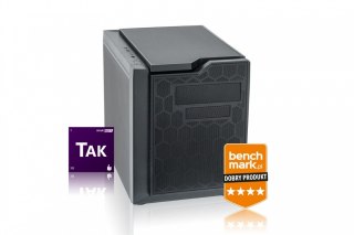 Obudowa Chieftec CI-01B-OP mATX MiniTower czarna gamingowa Game Cube