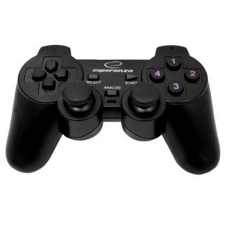 Gamepad Esperanza EG102 z wibracjami do PC ergonomiczny kontroler