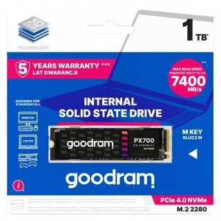 Dysk SSD GOODRAM PX700 1TB M.2 PCIe 7400MB/s wydajny szybki