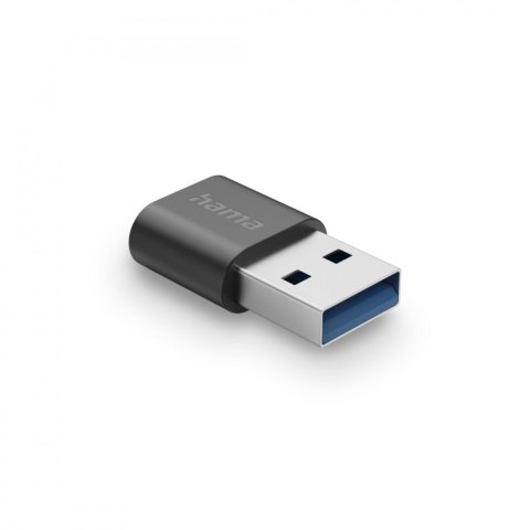 Adapter Hama USB-C do USB-A 3.2 super szybki czarny