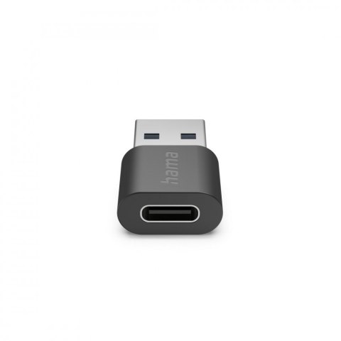 Adapter Hama USB-C do USB-A 3.2 super szybki czarny