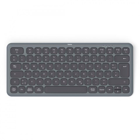 Hama Zestaw klawiatura i mysz WKM-500 bezprzewodowy cichy ergonomiczny