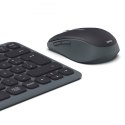 Hama Zestaw klawiatura i mysz WKM-500 bezprzewodowy cichy ergonomiczny