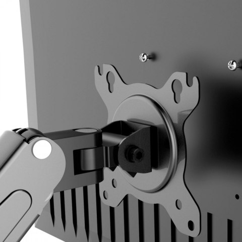 Uchwyt Maclean MC-861N na 2 monitory 13-27 cali regulowany biurkowy