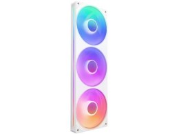 Wentylator NZXT F360 RGB Core PWM biały 3 szt. do chłodzenia PC