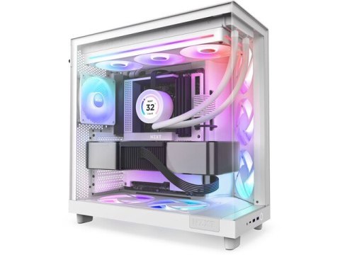 Wentylator NZXT F360 RGB Core PWM biały 3 szt. do chłodzenia PC