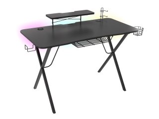 Biurko Natec Genesis Holm 300 RGB gamingowe z podświetleniem LED