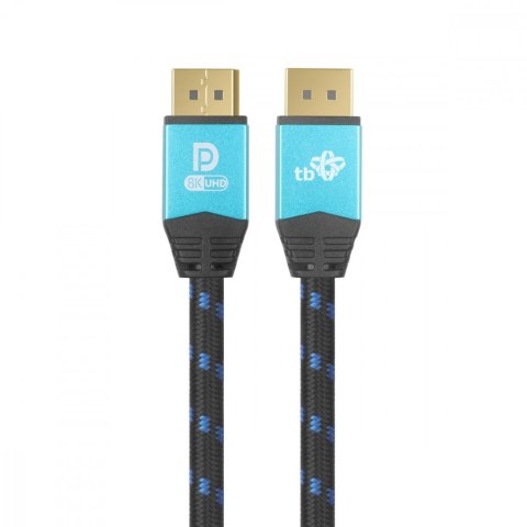 Kabel DisplayPort TB 2 m M/M v 2.1 stworzony dla graczy