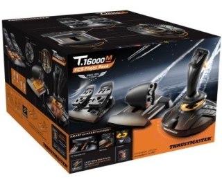 Joystick Thrustmaster T.16000M PC FLIGHT PACK z dźwignią i pedałami