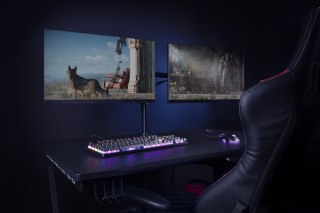 Uchwyt do monitora Trust MARA GXT1120 biurkowy na dwa ekrany 32